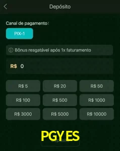 deposits PGYES